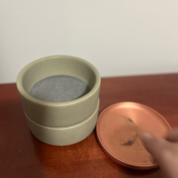 Copper and Gray Storage Container - Picture 4 of 5